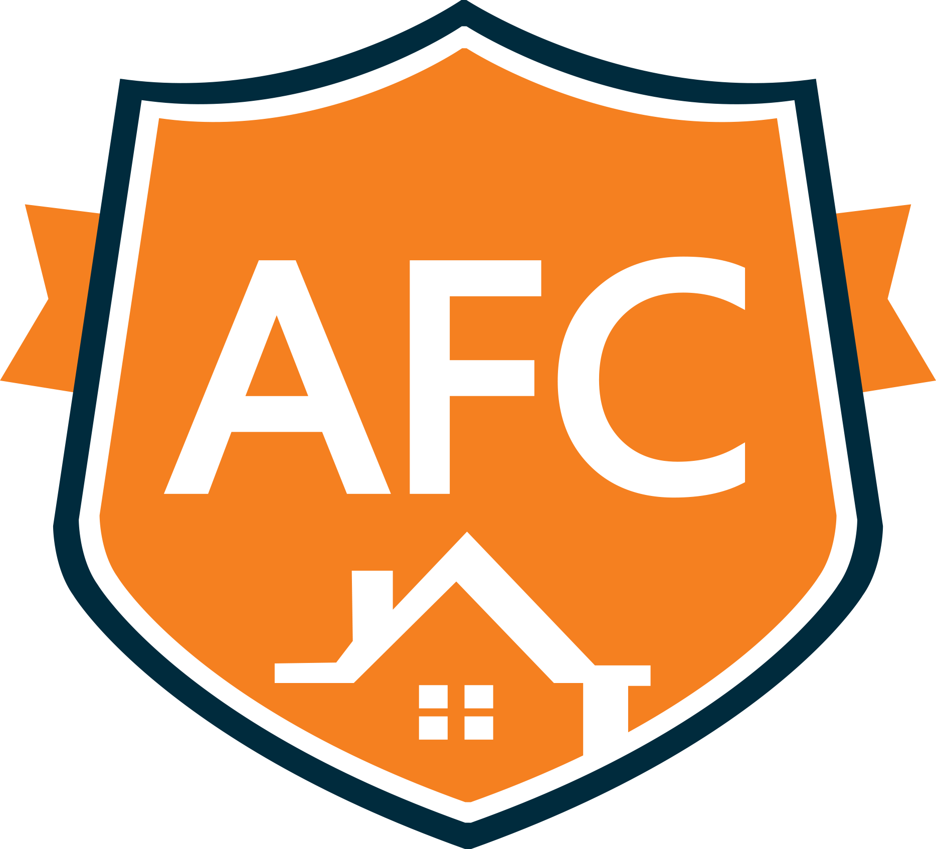 AFC Home warranty logo featuring home shield