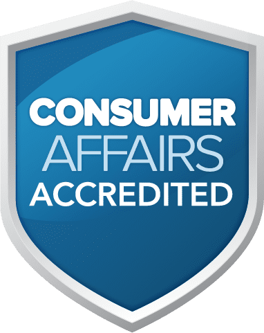 AFC is accredited by Consumer Affairs
