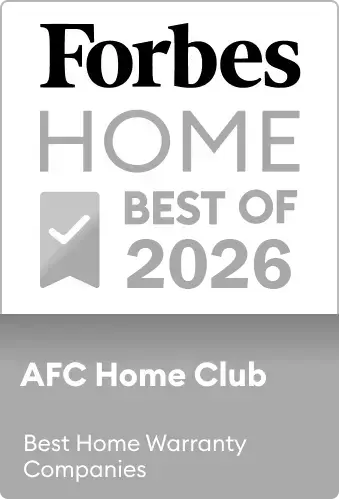 An award for Best of Home Warranty from Forbes Home Advisor.